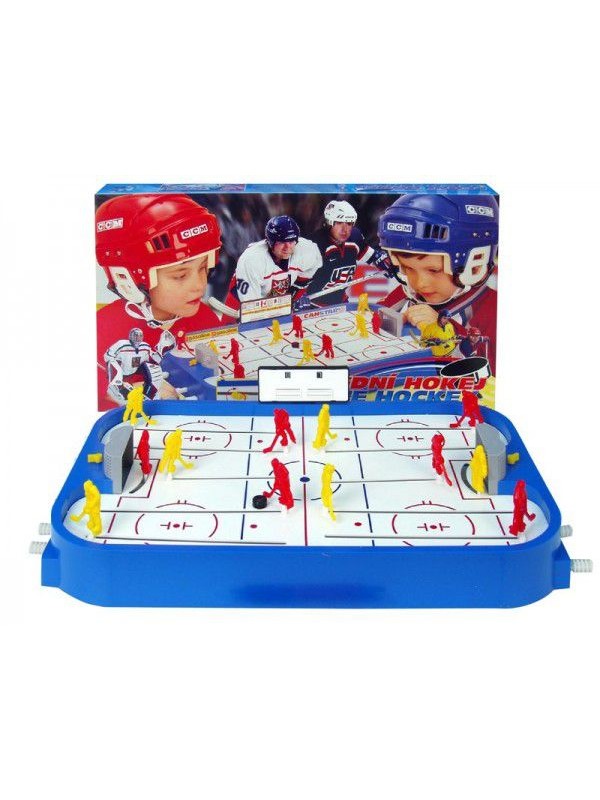 Hokej společenská hra plast v krabici 53x30,5x7cm