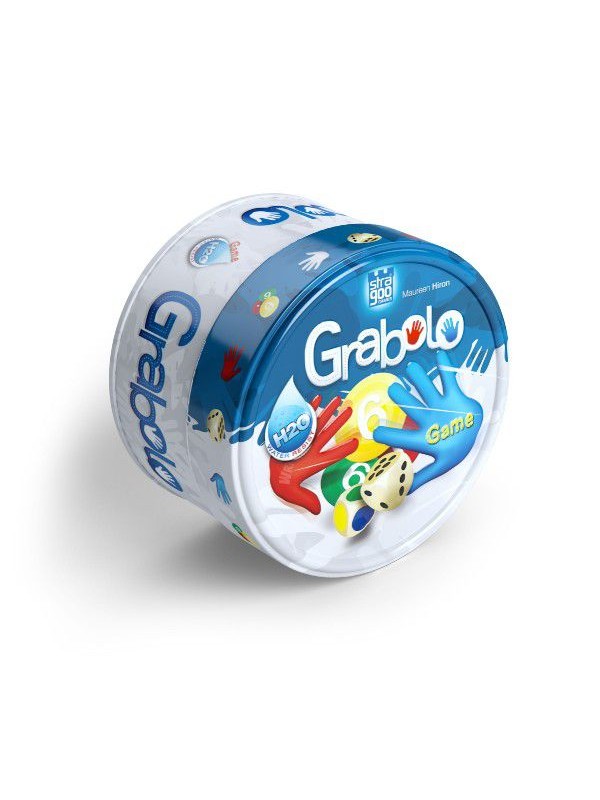 Grabolo společenská hra v plechové krabičce 8x8x5cm