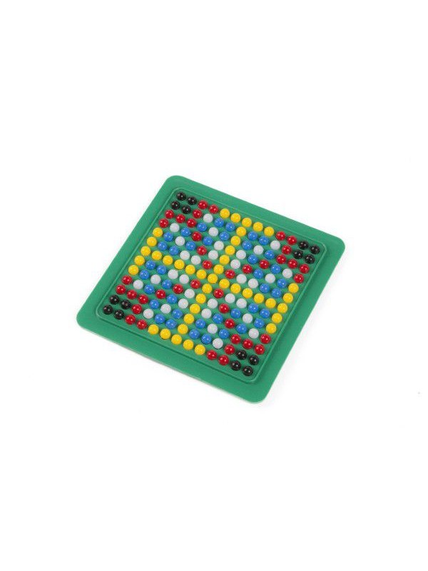 Mozaika kuličková malá 250 ks plast 12x12cm v krabičce