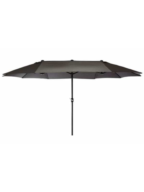Veľký XXL slnečník 4,5 m - antracit