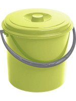 Vedro s vekom CURVER 10 l - zelené