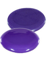Balančný vankúš na sedenie MOVIT 33 cm, fialový