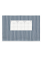 Sada dvoch bočných stien pre záhradný stan - biela / modrá Garth