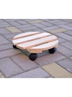 Pojazdný podstavec pod kvetináč 30cm