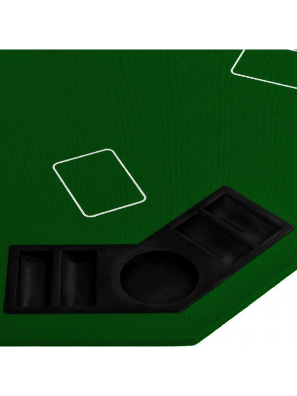 Skladacia pokerová podložka - zelená