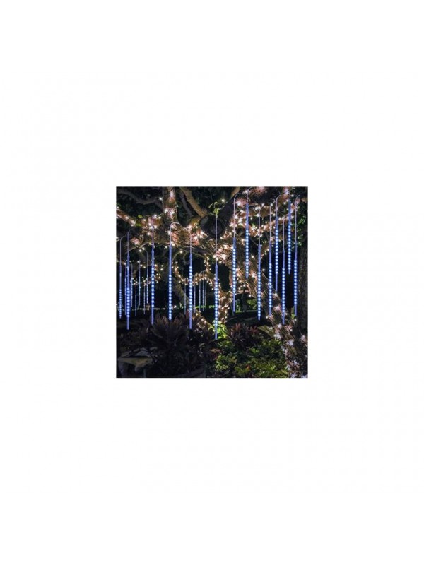 VOLTRONIC  LED osvetlenie padajúci sneh, 480 LED, modrá