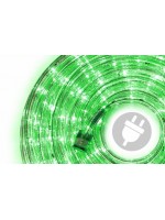LED svetelný kábel - 480 diód, 20 m, zelený