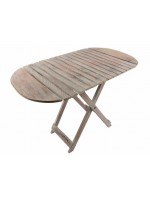 Skladací stôl DIVERO Vintage - 85 cm