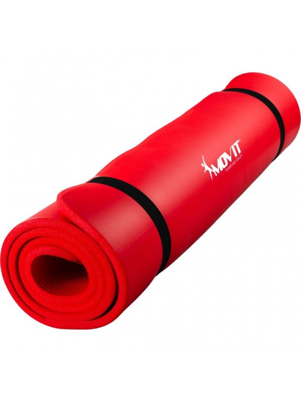 Gymnastická podložka MOVIT 183 x 60 x 1 cm - červená