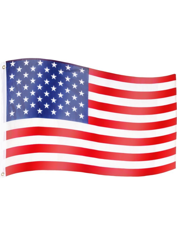 Vlajka USA - 120 cm x 80 cm
