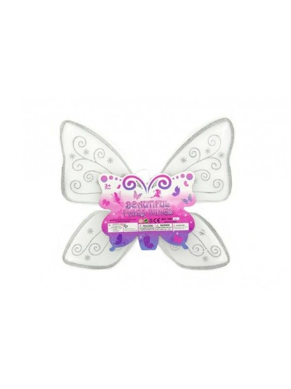 Krídla motýl na karneval, nylon, 49 x 43 cm