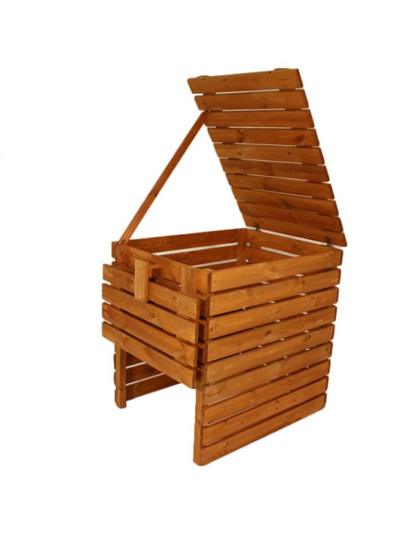 Drevený kompostér 800 l – česká výroba z masívneho dreva