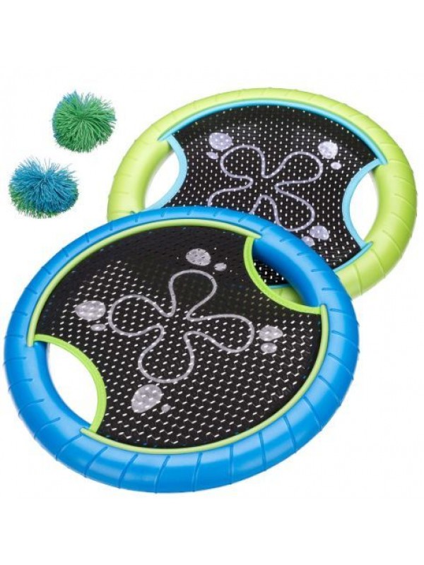 Sada frisbee s loptičkami - 2 kusy, 31 cm