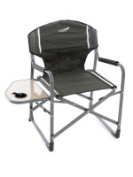 Rozkladacia stolička so stolíkom a držiakom nápojov