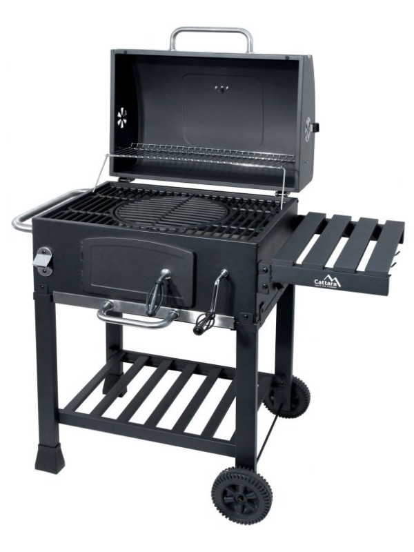 Gril na drevené uhlie ROYAL liatinový rošt