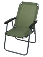 Kempingová skladacia stolička LYON - tmavozelená