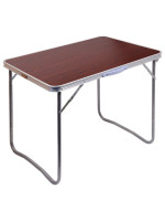 Stôl kempingový skladací BALATON hnedý