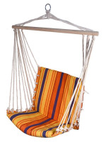 Hojdacia sieť na sedenie 95 x 50 cm červeno-oranžová