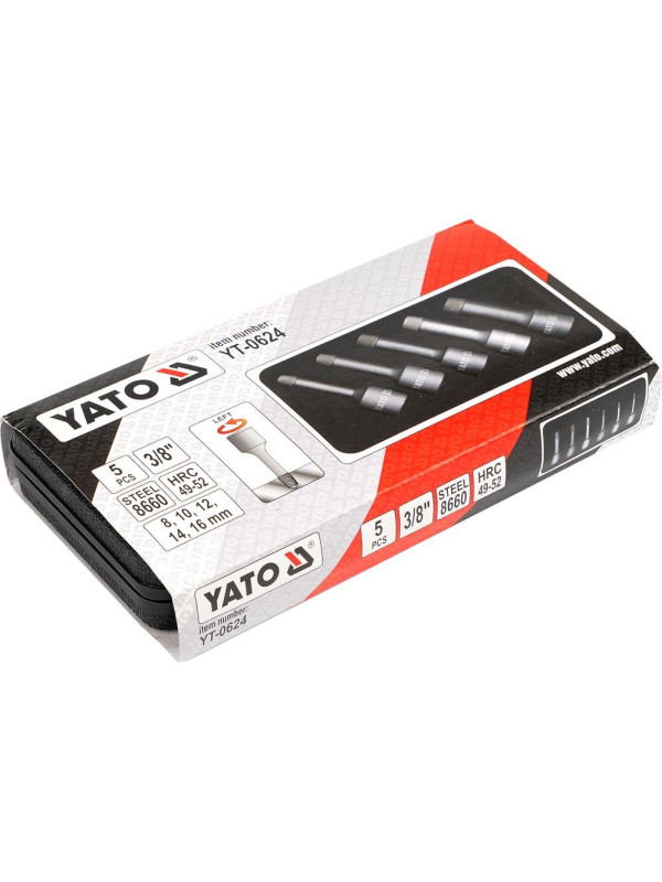 Súprava na demontáž závrtných skrutiek - 5 ks 1/2