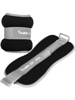 Neoprénové záťažové reflexné manžety 2 x 1 kg