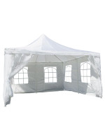 Záhradný stan - biely, 4 x 4 m
