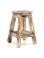 DIVERO Vintage stolička, 40 cm