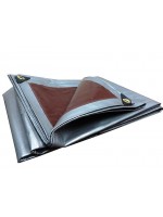 Krycia plachta s okami 5 x 6 m - 210 g/m2