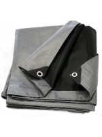 Krycia plachta s okami 8 x 10 m - 260 g/m2