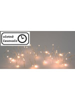 Vianočné LED osvetlenie 4 m - 40 LED, teplá biela