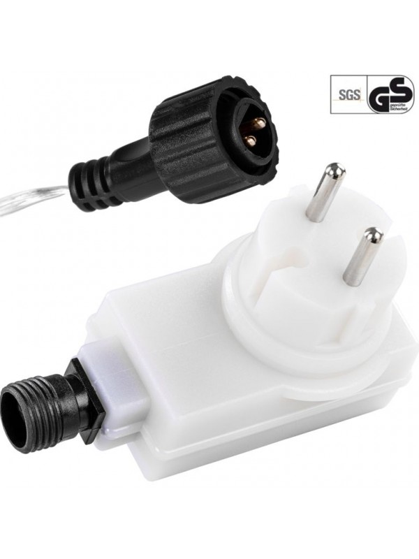 VOLTRONIC Vianočný záves, 5 hviezd, 61 LED, farebný, ovládač