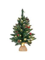 Vianočný stromček s osvetlením - 60 cm, 30 LED
