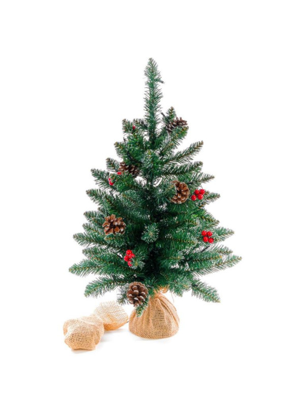 Vianočný stromček s osvetlením - 60 cm, 30 LED