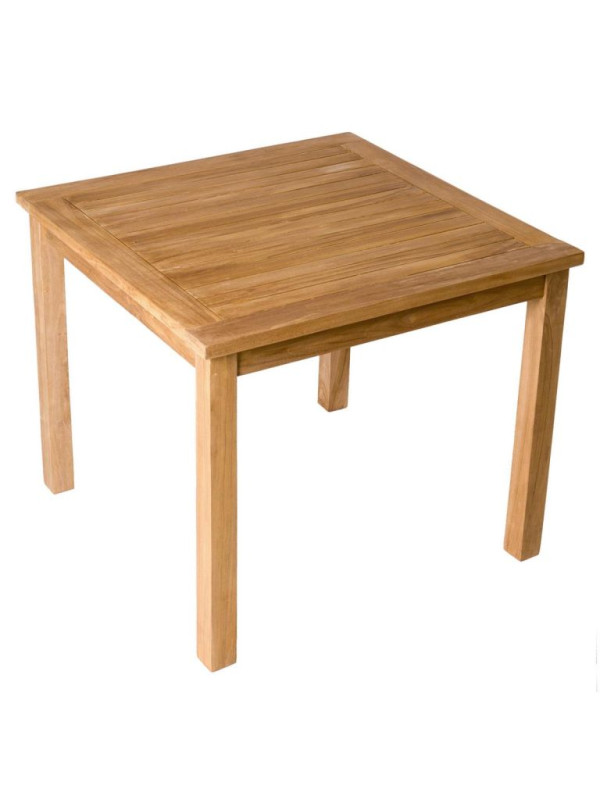 Divero záhradný drevený stôl, 90 x 90 x 75 cm