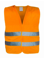 Výstražná vestra - XXL, oranžová