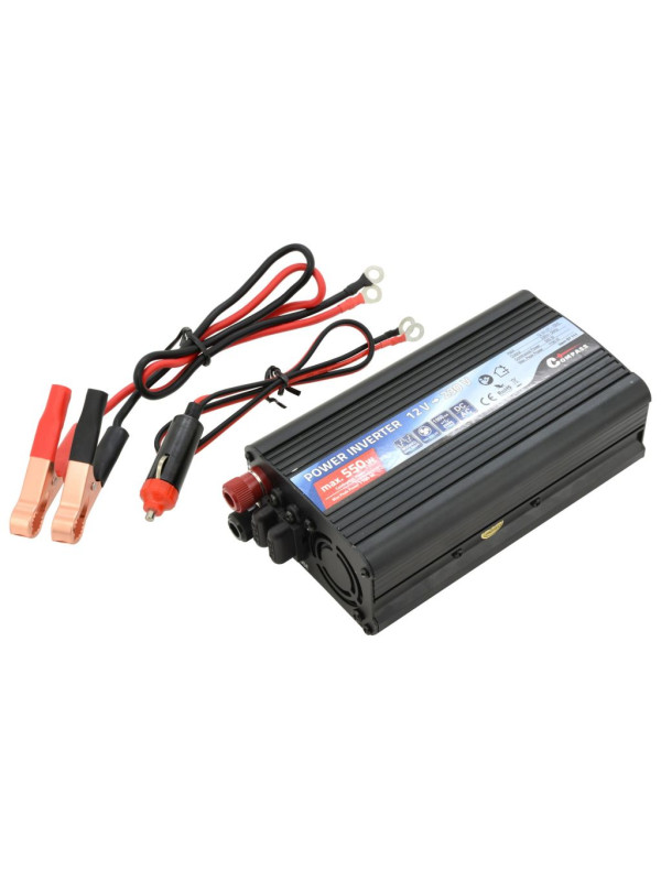 Trafo 12/230 V, 550 W + USB