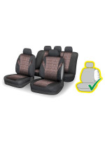 Poťahy sedadiel Jack I. Airbag, súprava 9 ks