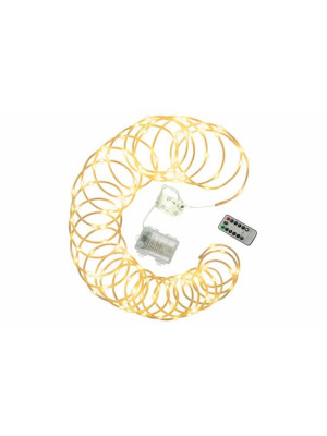 Vianočné LED osvetlenie - MINI kábel - 10 m teplá biela