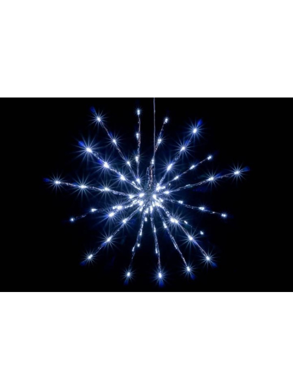 NEXOS osvetlenie - meteorický dážď,120 LED, studená biela