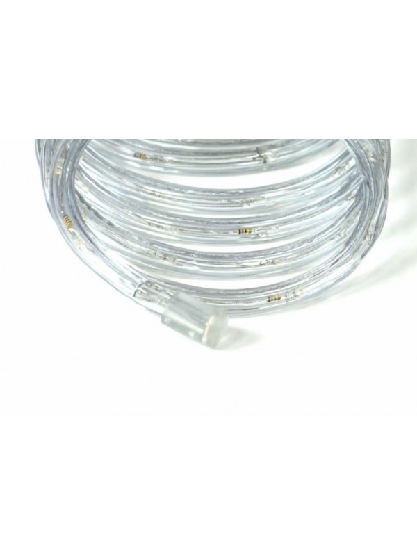 NEXOS LED svetelný kábel 10 m, 240 LED diód, studená biela