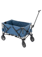 Transportný skladací vozík - modrý