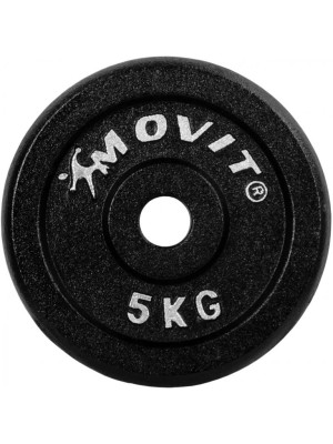 MOVIT sada 4 kusov závažia - 5 kg, liatina