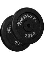MOVIT sada 2 kusov závažia - 20 kg, liatina