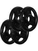 MOVIT sada závažia na činky s úchytom - 1 kg, liatina