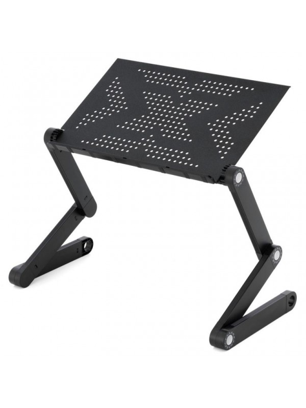 Notebookový stôl - 42 x 28 cm, čierny