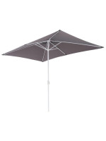 Slnečník s kľučkou obdĺžnikový - antracit 2x3 m