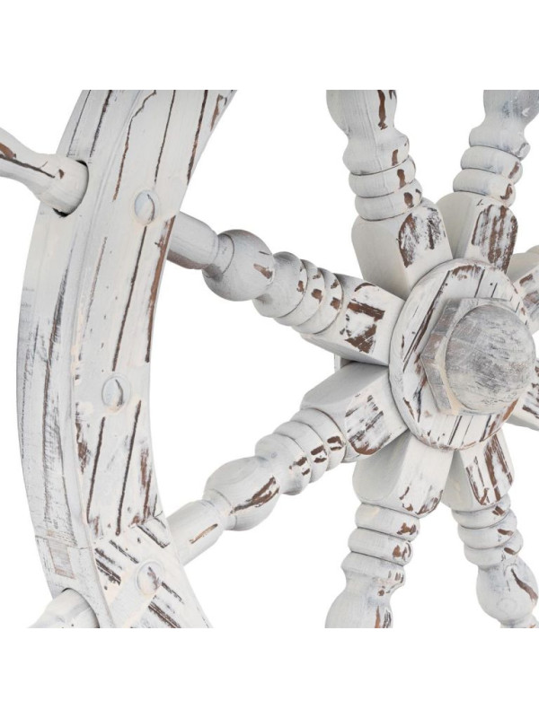 Garthen drevené kormidlo, štýlová dekorácia - 60 cm