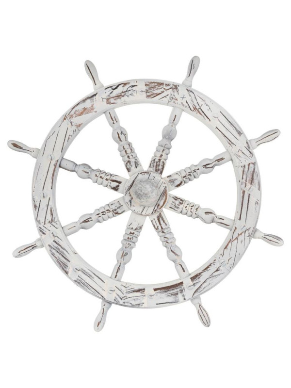 Garthen drevené kormidlo, štýlová dekorácia - 60 cm