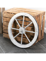 Garthen drevené koleso, štýlová dekorácia - 45 cm