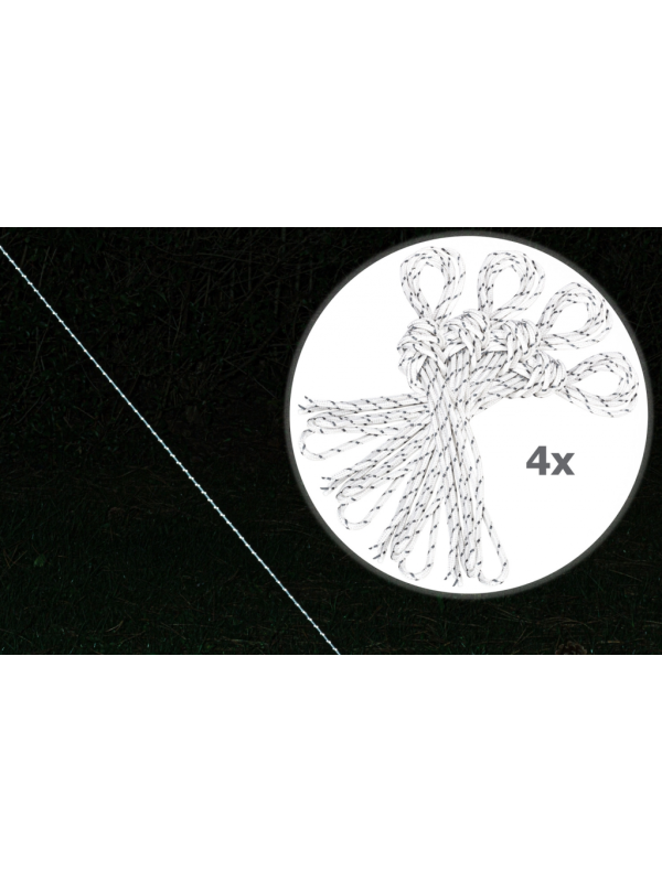 Záhradný párty stan - 3 x 3 m, biela + 4 bočnice