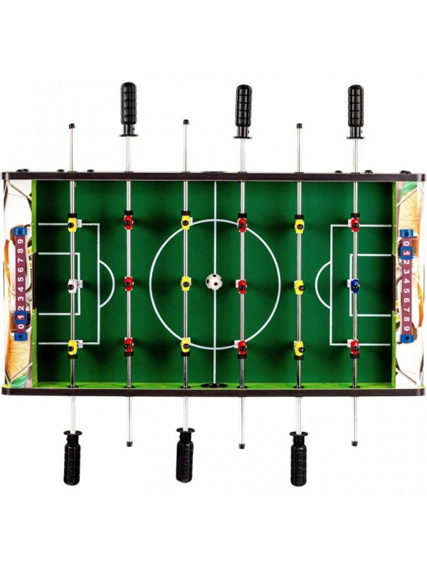 Mini stolný futbal s nožičkami, 70 x 37 x 25 cm, potlač